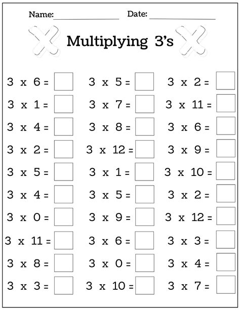 3X3 Multiplication Algorithm Worksheet Graph に対する画像結果