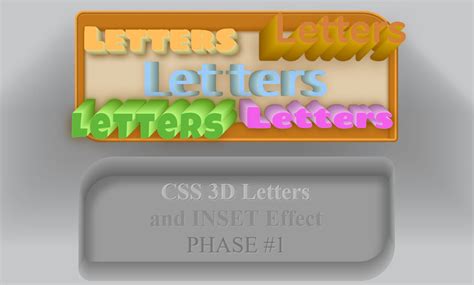 3D Text CSS ਲਈ ਪ੍ਰਤੀਬਿੰਬ ਨਤੀਜਾ
