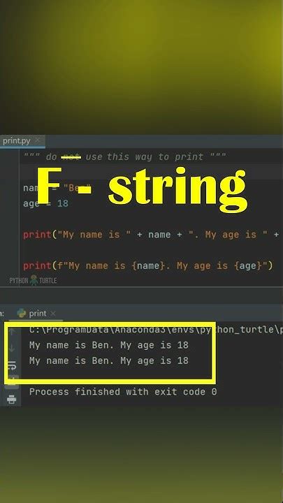 How to Do an F String in Python に対する画像結果
