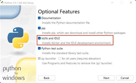 Image result for Installer Tkinter Python Windows