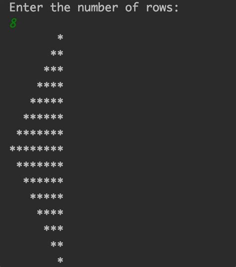 Image result for Left Pascal Triangle in Java
