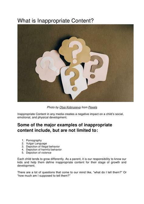 Image result for Example of Inappropriate Content in Presentation