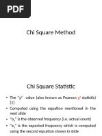 Toradh íomhá ar Chi-Square Method