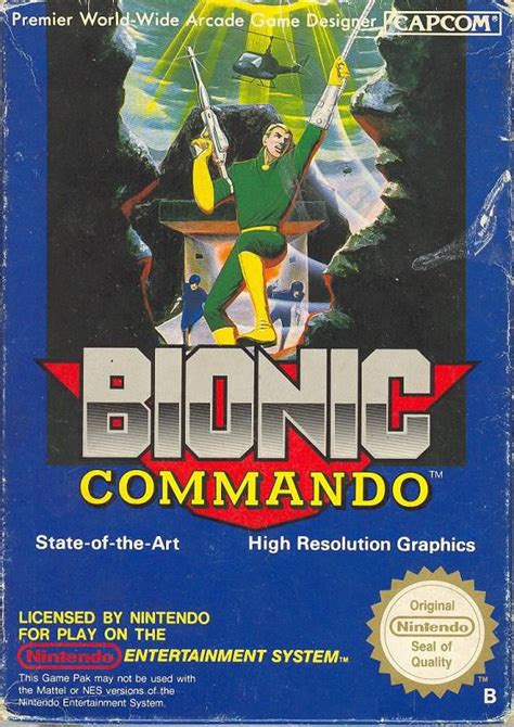 Bionic Commando NES Japan に対する画像結果