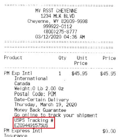 Toradh íomhá ar First-Class Mail Tracking