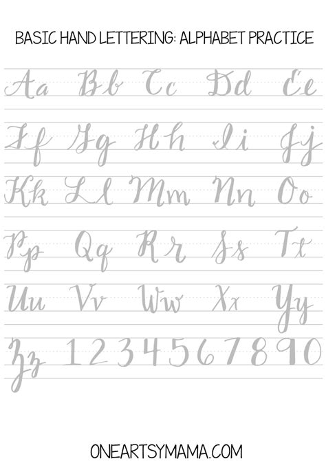 Image result for ABC Calligraphy Worksheet