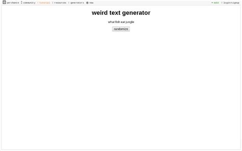 Image result for Weird Text Generator