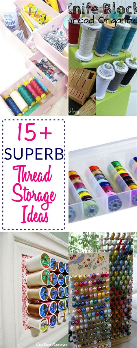 Image result for Sewing Thread Storage