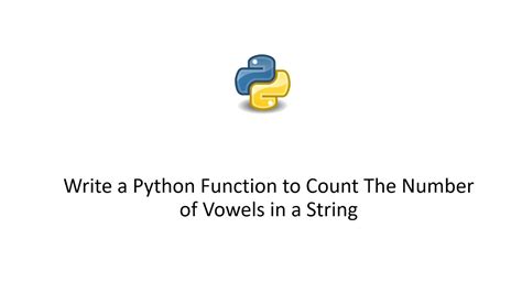 Image result for Vowel Function in Python