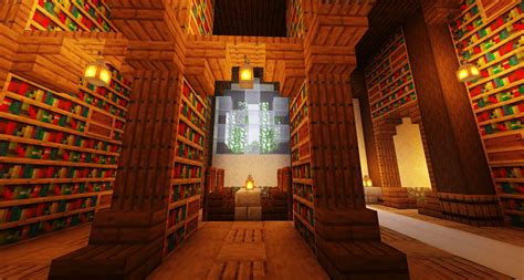 Image result for Minecraft Library Inspo
