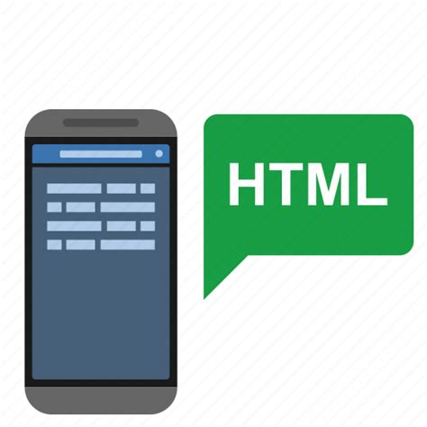 Image result for Mobile HTML Page Icon