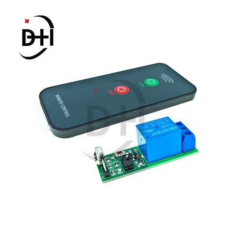 Toradh íomhá ar 1Channel 5V Relay Module with Remote and Ir Sensor