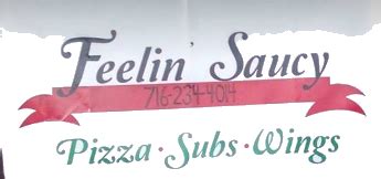 Image result for Feelin Saucy Menu