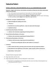 Toradh íomhá ar Deductive Pattern Paragraph Example