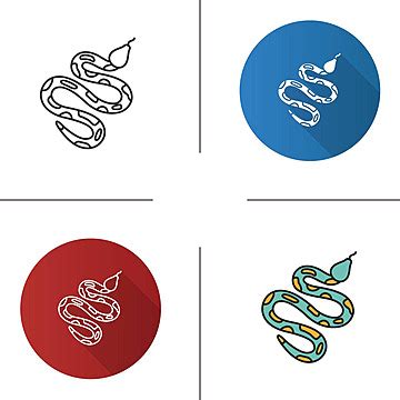 Toradh íomhá ar Python Snake Vector Outline