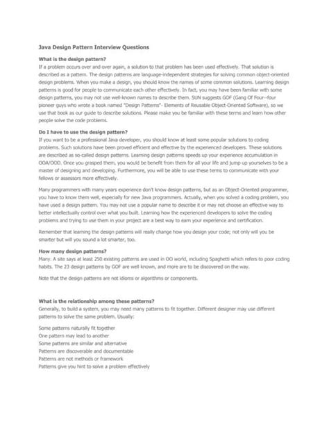 Image result for Interview Java Pattern Questions