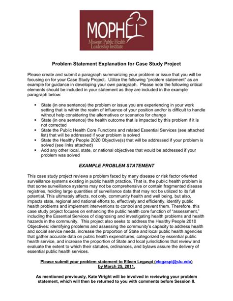 Image result for Statement of the Problem Case Study