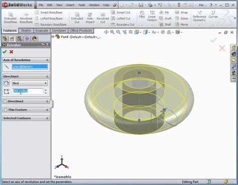 Afbeeldingsresultaten voor Sweep Revolve Base SolidWorks
