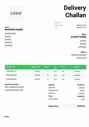 Image result for Treasury Challan Format in Word