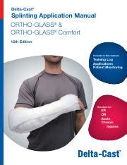 Image result for Ortho-Glass Splinting Chart