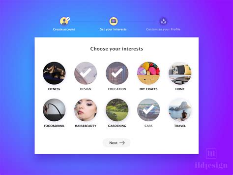 Select Preference UI Designs に対する画像結果