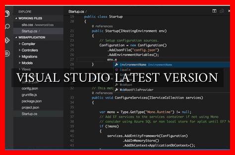Image result for Visual Studio Version List