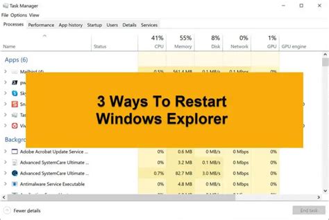 Image result for Restart Windows File Explorer