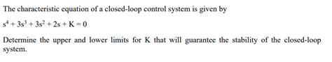 Image result for Closed Loop Control System Equation