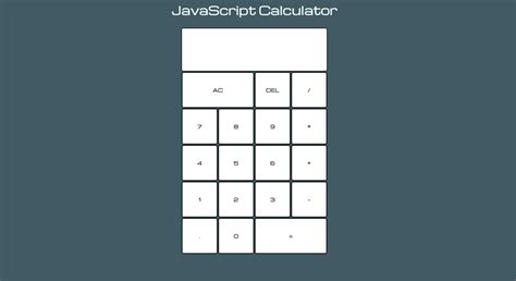 Image result for JavaScript Calculator