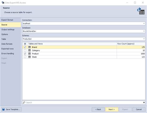 Image result for Microsoft Access Was Unable to Export Data Table in MySQL