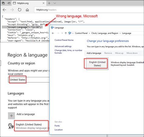Image result for Change Language Edge