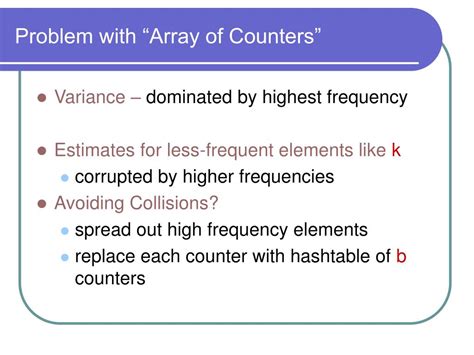 Array Counters に対する画像結果