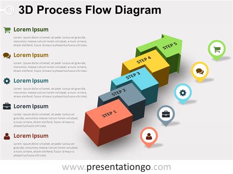 Free Linear Process Diagrams for PowerPoint - PresentationGo.com