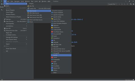 Image result for MySQL Prompts in Datagrip