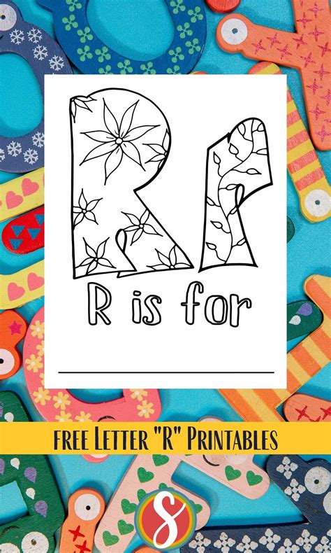 Image result for Printable Bubble Letter R