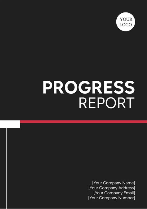 Image result for Progress Report Layout