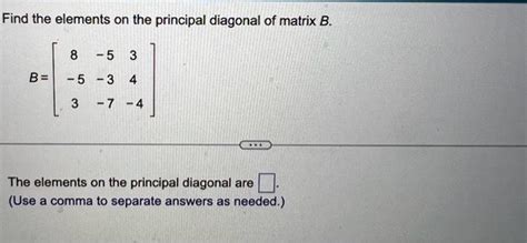 Image result for Left Diagonal of a Matrix