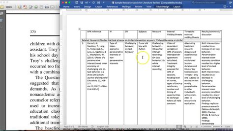 Image result for Research Instrument with Matrix Example
