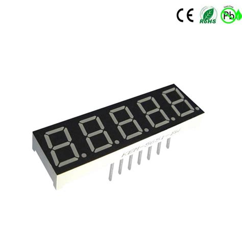 5 Digit 7-Segment LED Display に対する画像結果