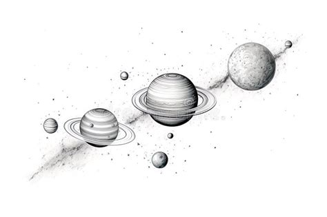 Image result for Solar System Orbit Pencil Drawn
