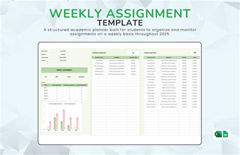 Image result for Assignment Tracker. Excel Template Free
