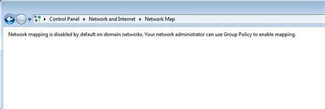 Create a Network Map in Windows 7