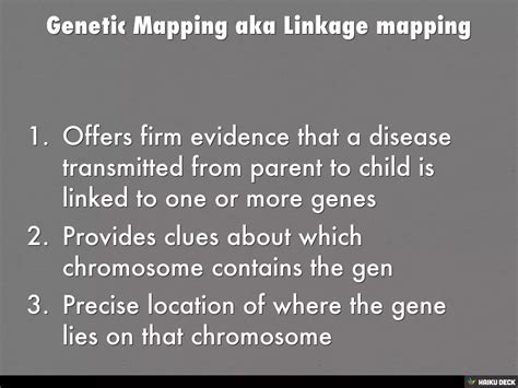 Image result for Genetic Map Mexample