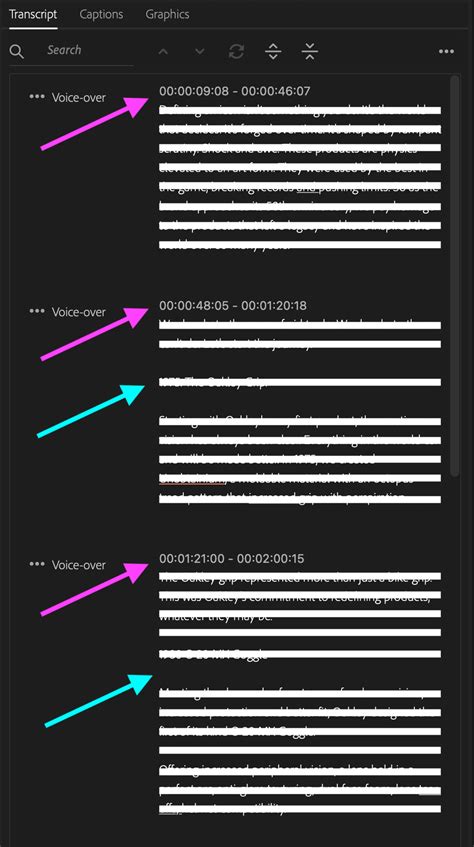 Image result for Timecode Transcription Example