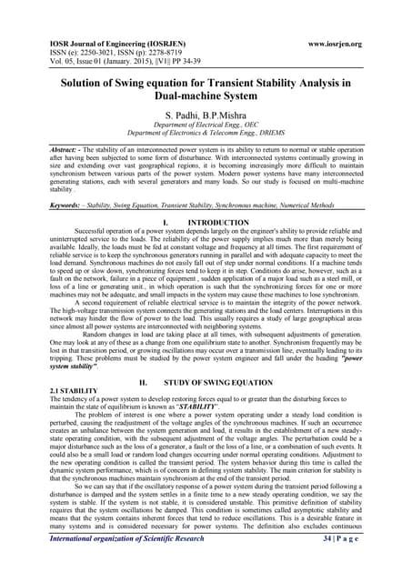 Stablity of System に対する画像結果