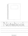 Image result for Notebook Color Worksheet