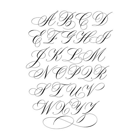 Toradh íomhá ar Different Types of Calligraphy