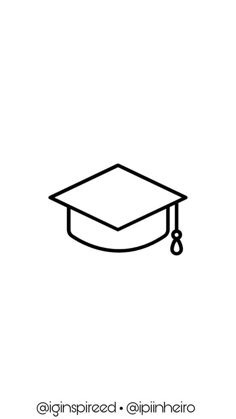 Image result for Drawing of Cap Graduation From Side