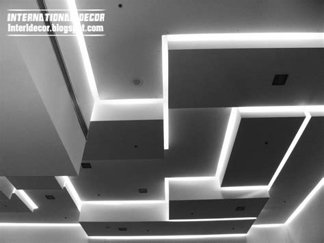 Image result for False Ceiling Design with LED Lights