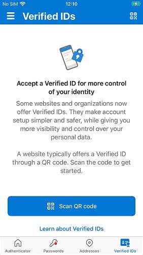 Toradh íomhá ar Microsoft Authenticator QR Code Symbol